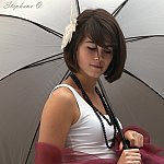 Fille avec parapluie 1