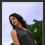 Femme en extérieur