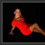 Femme en studio