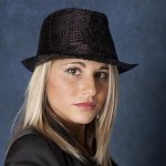 La dame au chapeau