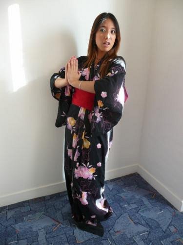 Sothy en kimono