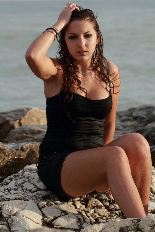 Moi au shooting Decembre