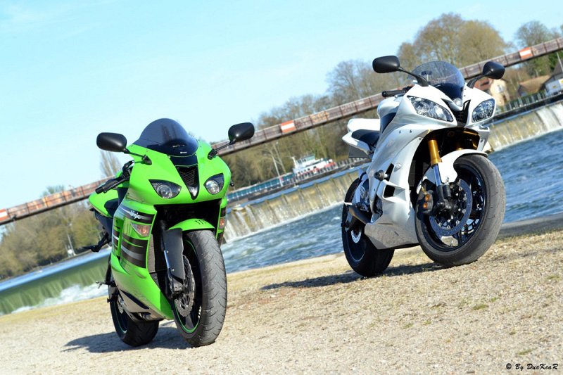 ZX6R VS R6