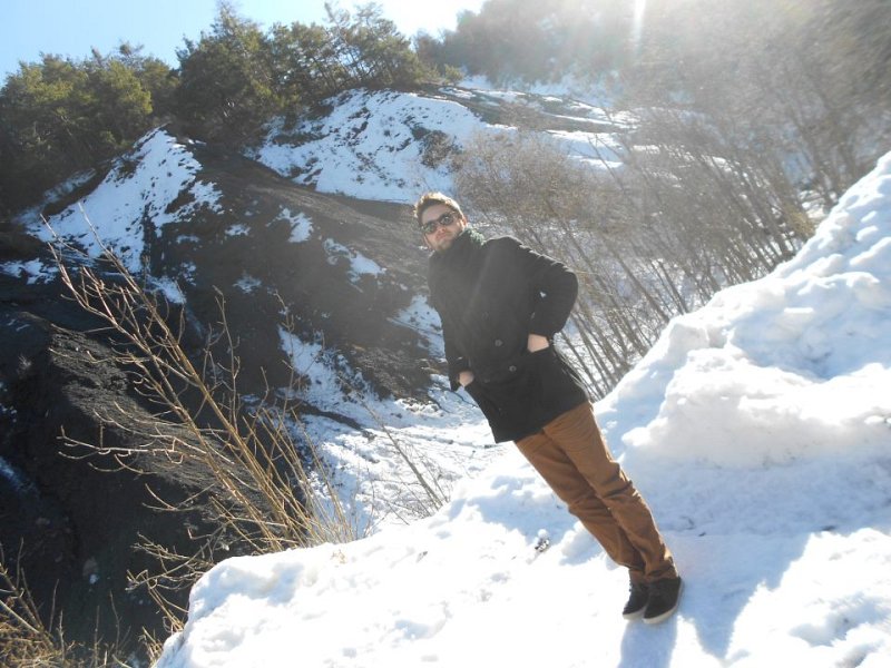 Snow.
