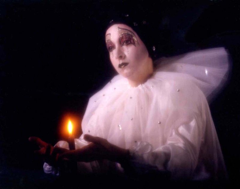 Pierrot au clair de lune.