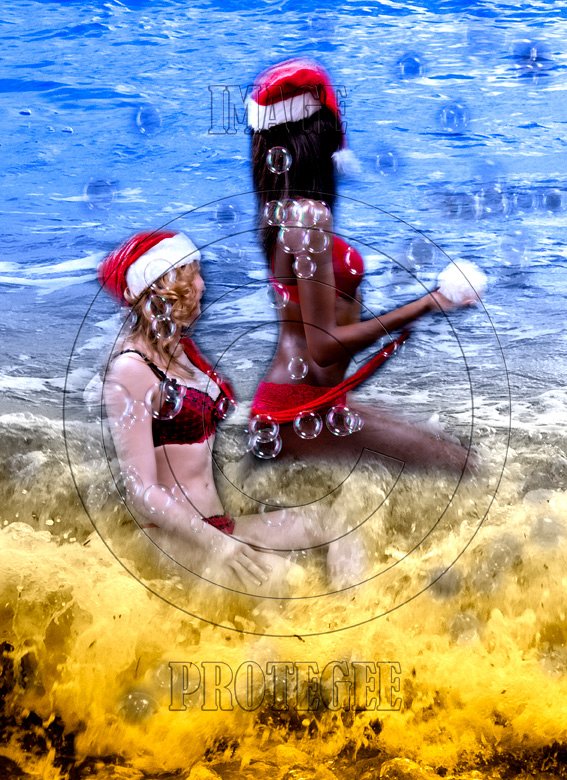 Noël à la plage