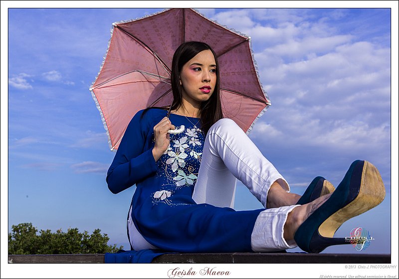 Shooting Geisha